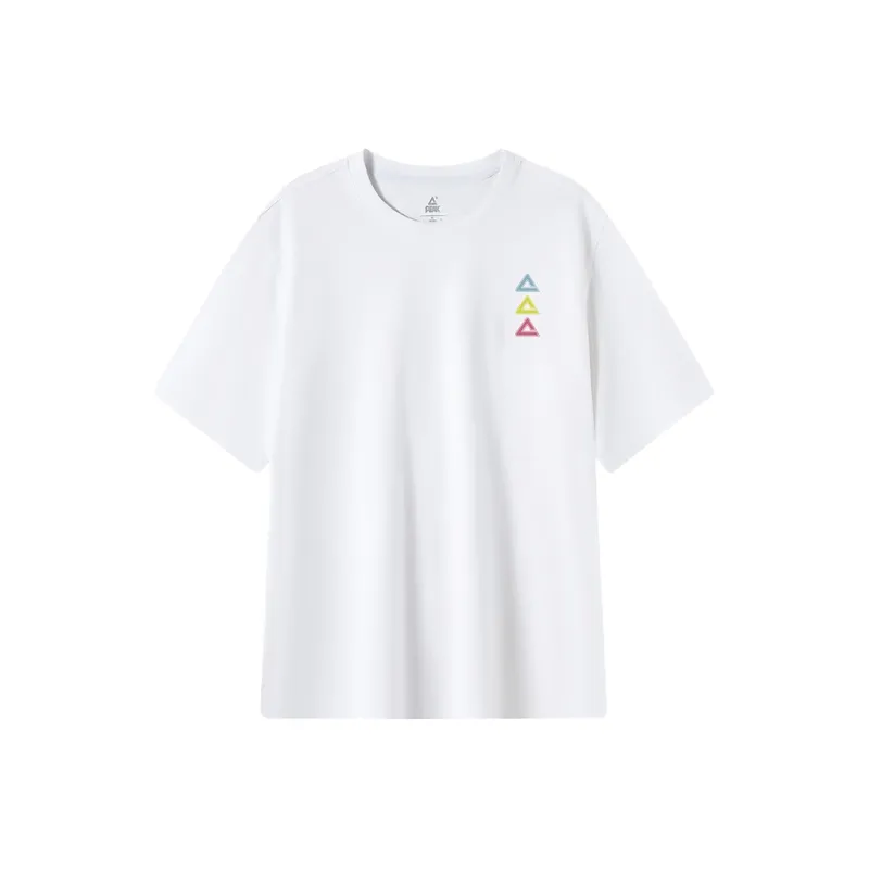 PEAK T-Shirts Unisex White-0