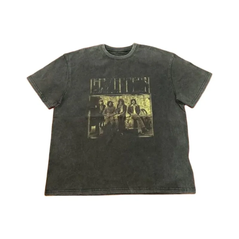 PVPVPV T Shirts Unisex Washed Black-0