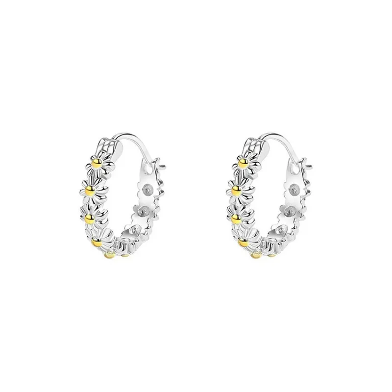 AFN 925 Sterling Silver Earrings Women's-0