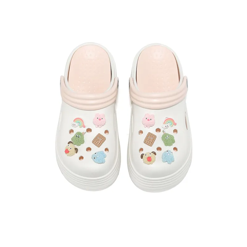 CARDANRO Small sized Sky Vegetables Clogs Women's-3