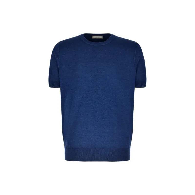 Canali Fine knit T shirt-0