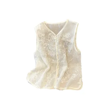 SONDR Vests Women's Ecru
