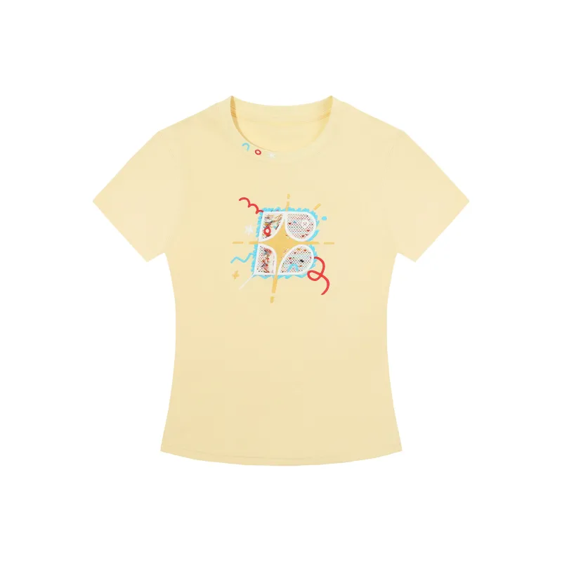 BIPOLAR Set in Sleeve T Shirt Women's-5