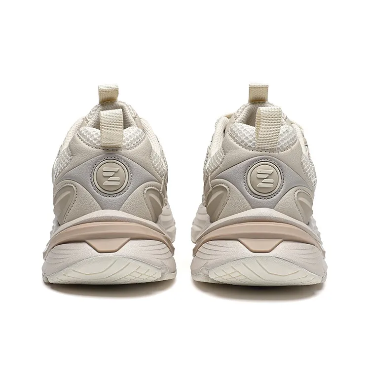 ZHR Light Mecha Collection Cushioning Abrasion Resistant Breathable Low Top Chunky Sneakers Unisex-9