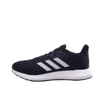 Adidas Pure Boost 21 Anti Slip Wear Resistant Low Top Casual Running Shoes Unisex Black