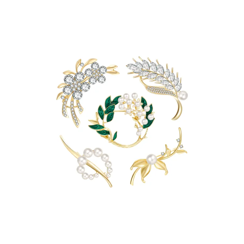 Huaying Brooches Women's-0