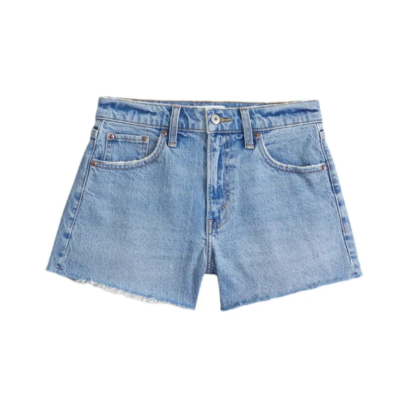 Abercrombie＆Fitch Denim Shorts Women's-0