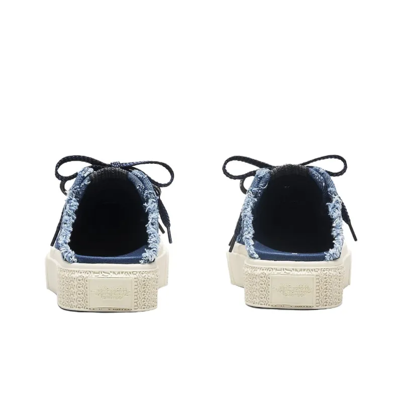 MARC JACOBS Daisies Slip Resistant Closed Toe Slippers 3.5cm Women's Blue-5
