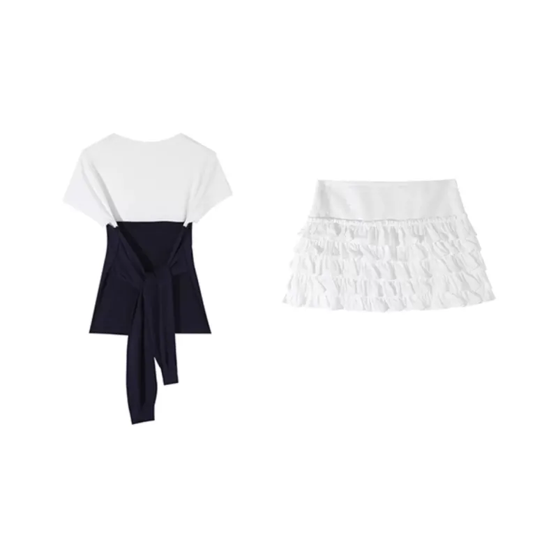 Udon House Two Piece Skirt Sets Women's-1