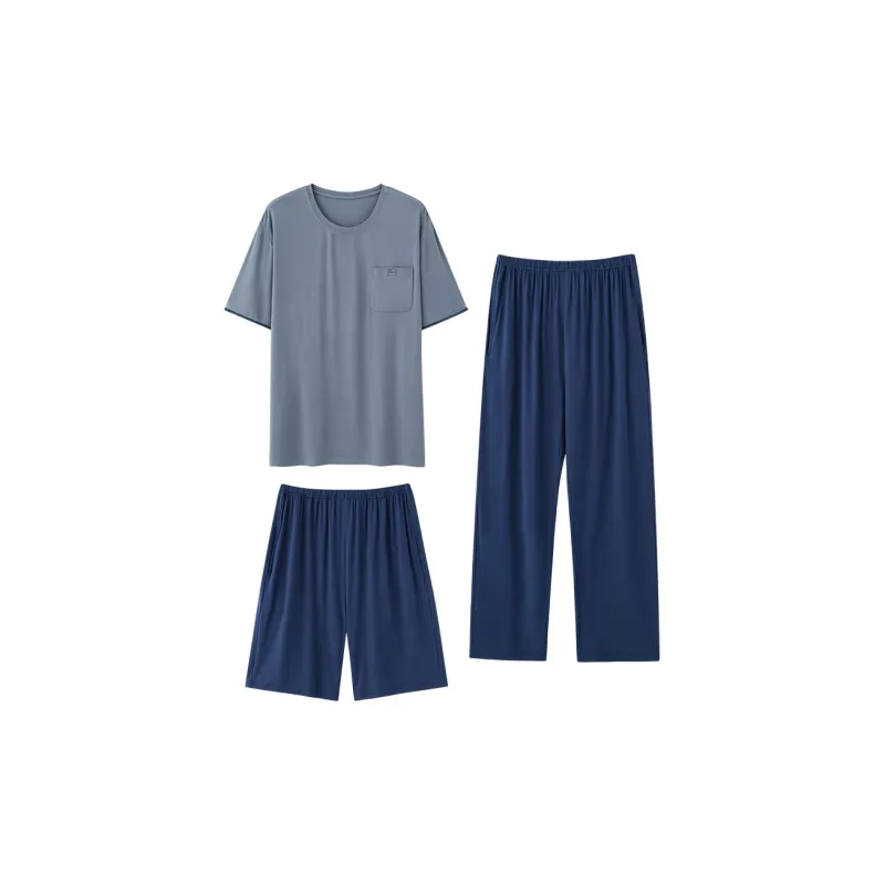 PLANDOO Men Pajama Sets-0