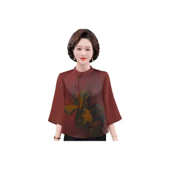 PIERRE CARDIN Chiffon Shirt Women's