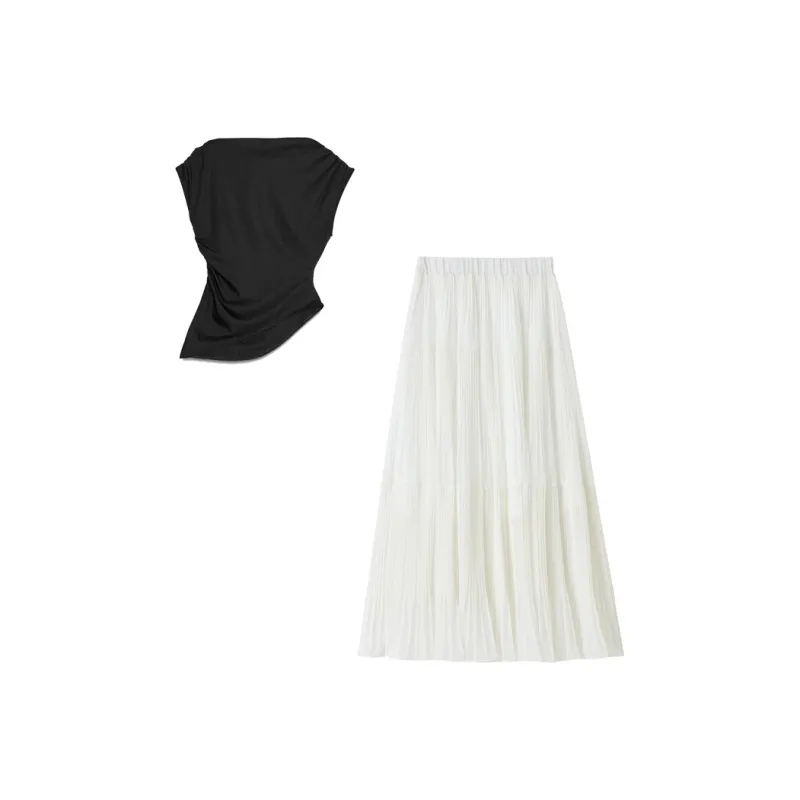 XIAOJUCHUANLI Skirt Set Women's-1