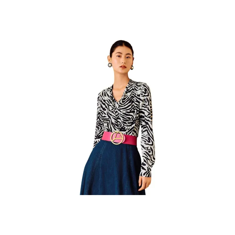 Yiner Shirts Women's Black-0