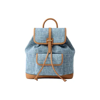 FION Fabric Backpack Women's Blue Shades