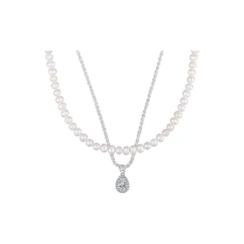 Taste The Color Pearl Necklaces Women's