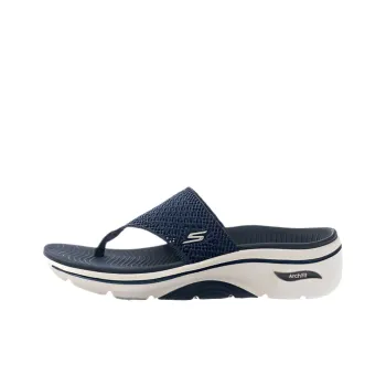 Skechers GO Walk Arch Fit 2.0 Flip Flops Women's Dark Blue