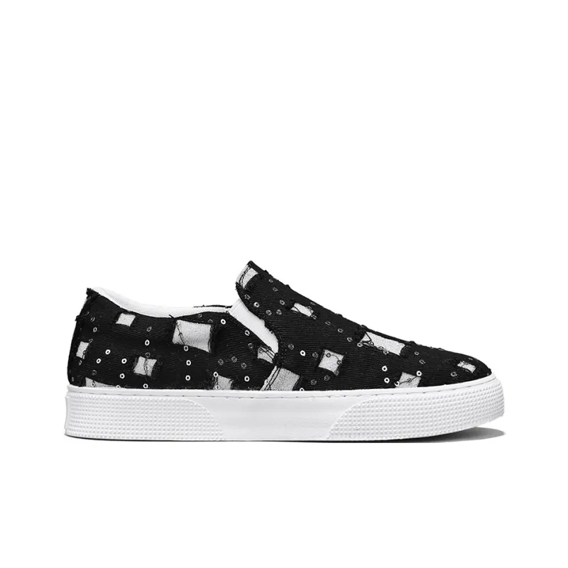 AMICNIEGD Slip Resistant, Abrasion Resistant, Breathable Low Top Casual Shoes Men's-9