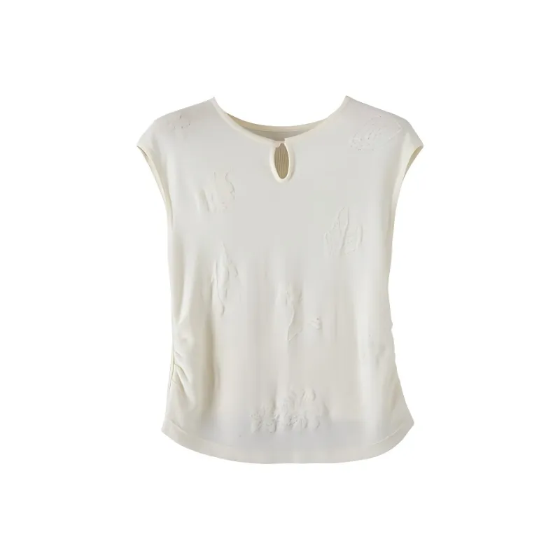 Late White Knitwear Women's Beige Apricot-0