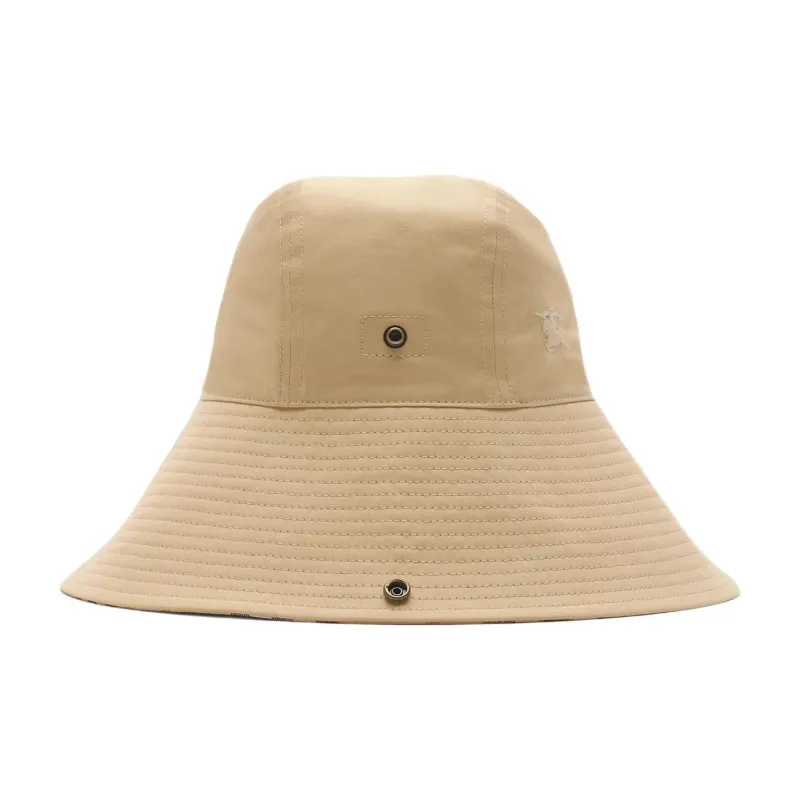 Burberry Cotton, Gabardine, Linen Bucket Hats Unisex Brown-0
