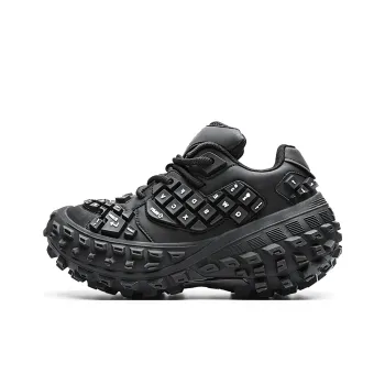 BLVCK PARIS Abrasion Resistant Lightweight Height Increasing Low Top Chunky Sneakers Unisex