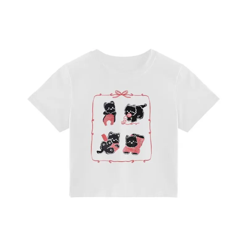 ABCMININ Regular T Shirt Women's-0