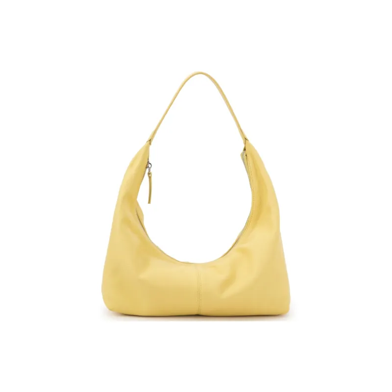 VENOF Top Grain Cow Leather Dumpling Underarm Shoulder Bag Women's Multicolor-6