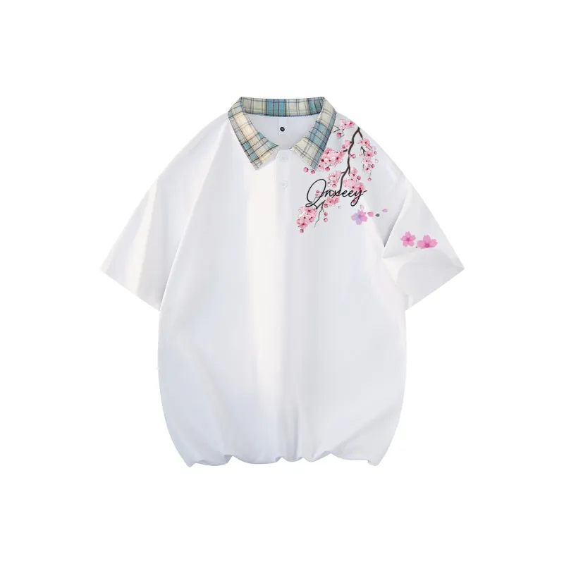 Qnxeey Polo Shirts Unisex-0
