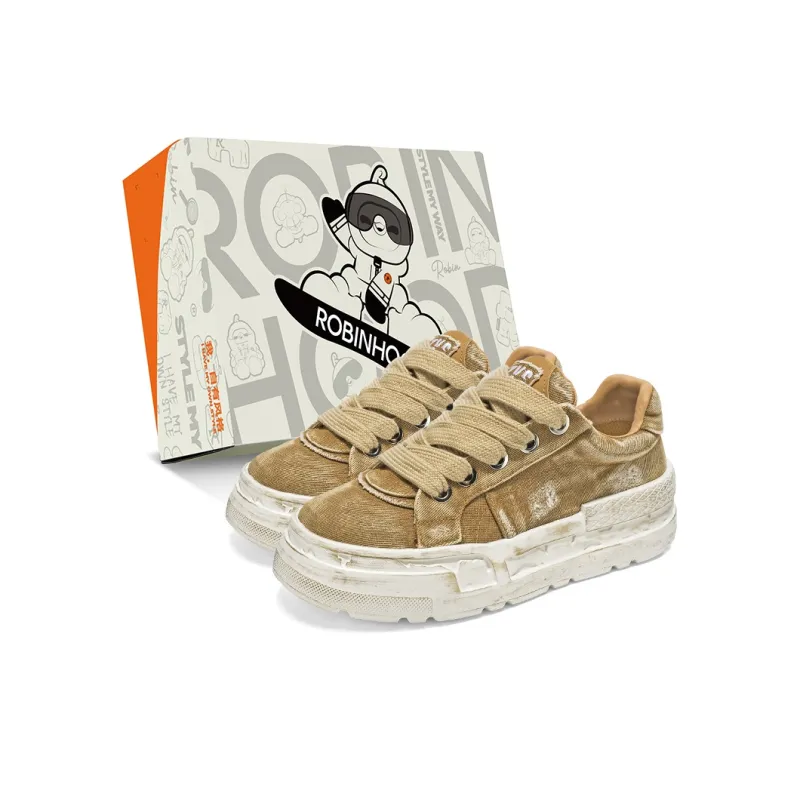 ROBINHOOD Coverage Slip Resistant Cushioning Impact Resistance Abrasion Resistant Low Top Skateboard Shoes Men's-6
