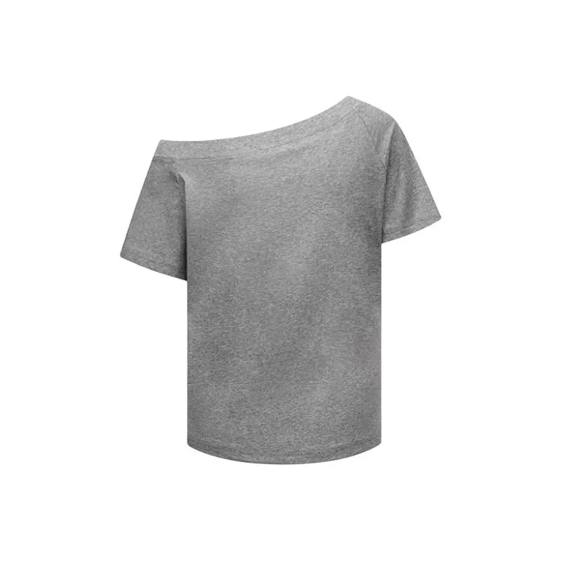 TIBINB Regular Short Sleeved T Shirts Women's-5