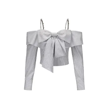 GIMING Shirts Women's Black+White