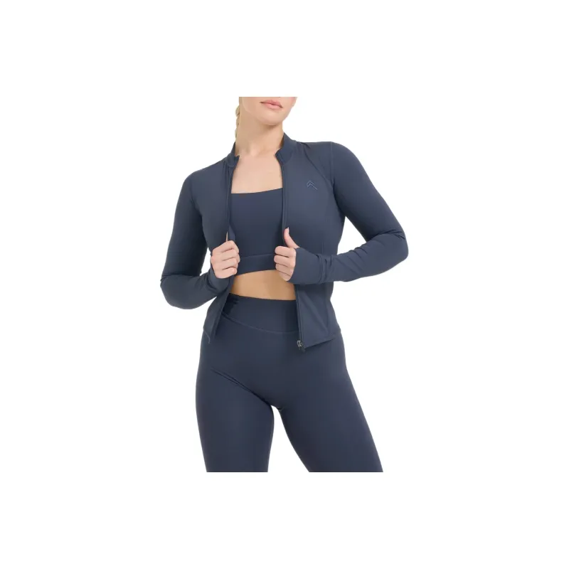 ONER ACTIVE Yoga Coat Women's Navy Blue-0