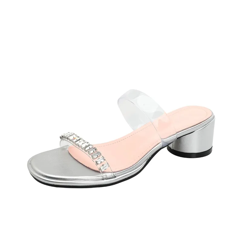 TATAYA Rubber Sole Abrasion Resistant Slide Slippers Women's-5