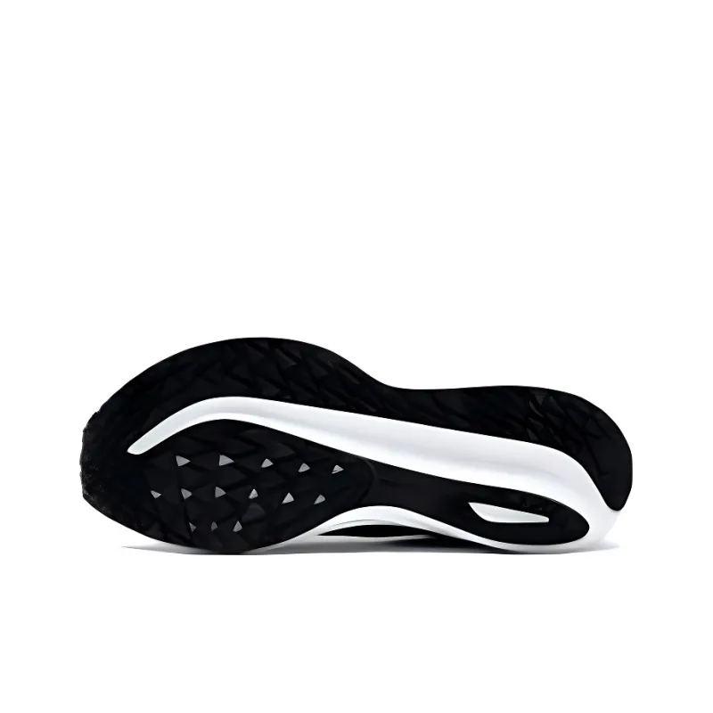 361° Wing Gundam 5.0 Anti Slip Wear Resistant Low Top Sprint Running Shoes Men's Black Gray-3