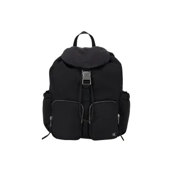 CALVIN KLEIN Fabric Backpack Tubas Women's Space Black