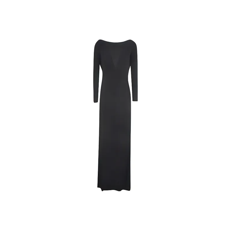 DSQUARED 2 Chain Linked Open Back Sheath Dress-0