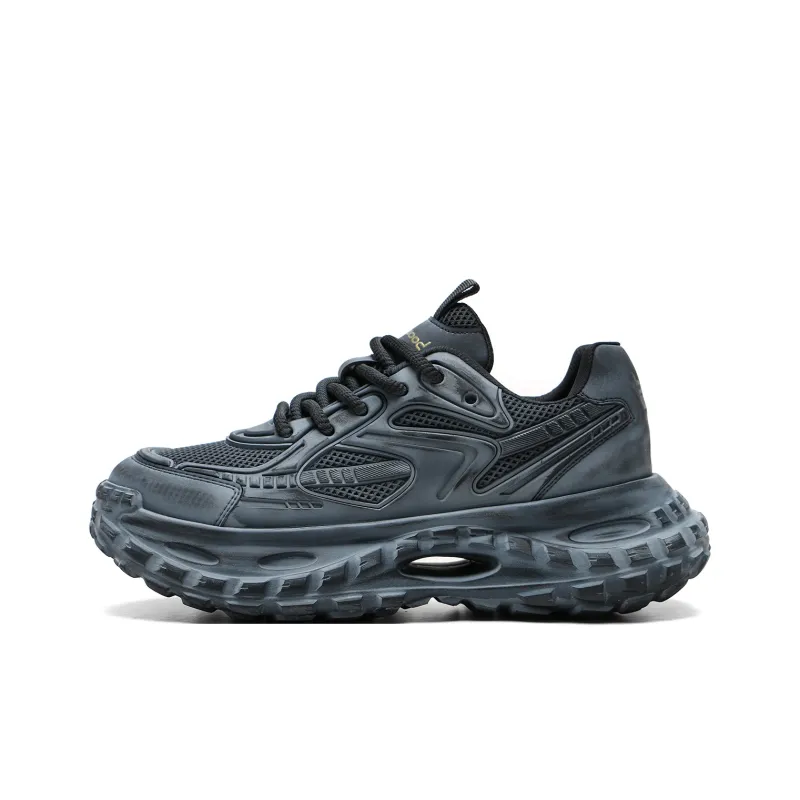 Meixi Abrasion Resistant Breathable Low Top Chunky Sneakers Men's-0