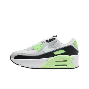 Nike Air Max 90 Low Top Running Shoes Women's Gray
