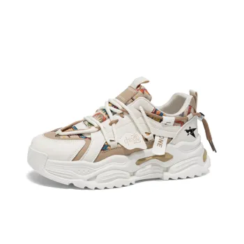 Bookish Star Anti Slip Wear Resistant Low Top Chunky Sneakers Men's
