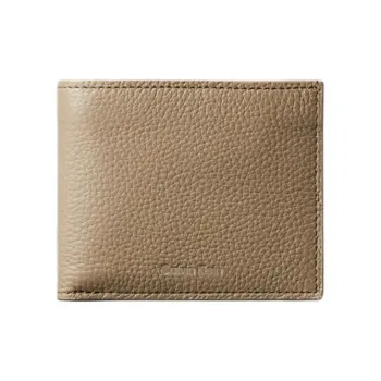 CALVIN KLEIN Leather Wallet Men's Taupe