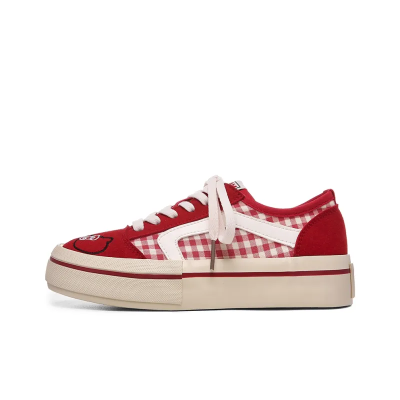 Cob Slip Resistant, Lightweight, And Breathable Low Top Skateboard Shoes Women's-5