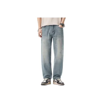 FAIRWHALE Jeans Unisex Light Blue