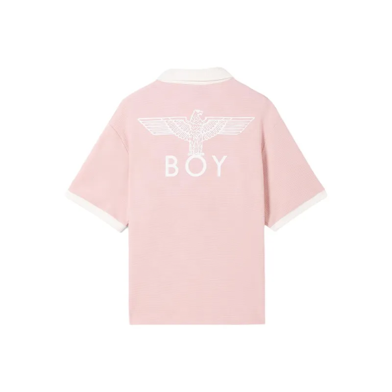 Boy London Polo Shirt Unisex Pink-1