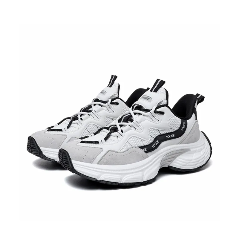 HACKBUTEER Low Top Chunky Sneakers Unisex Box Included-3
