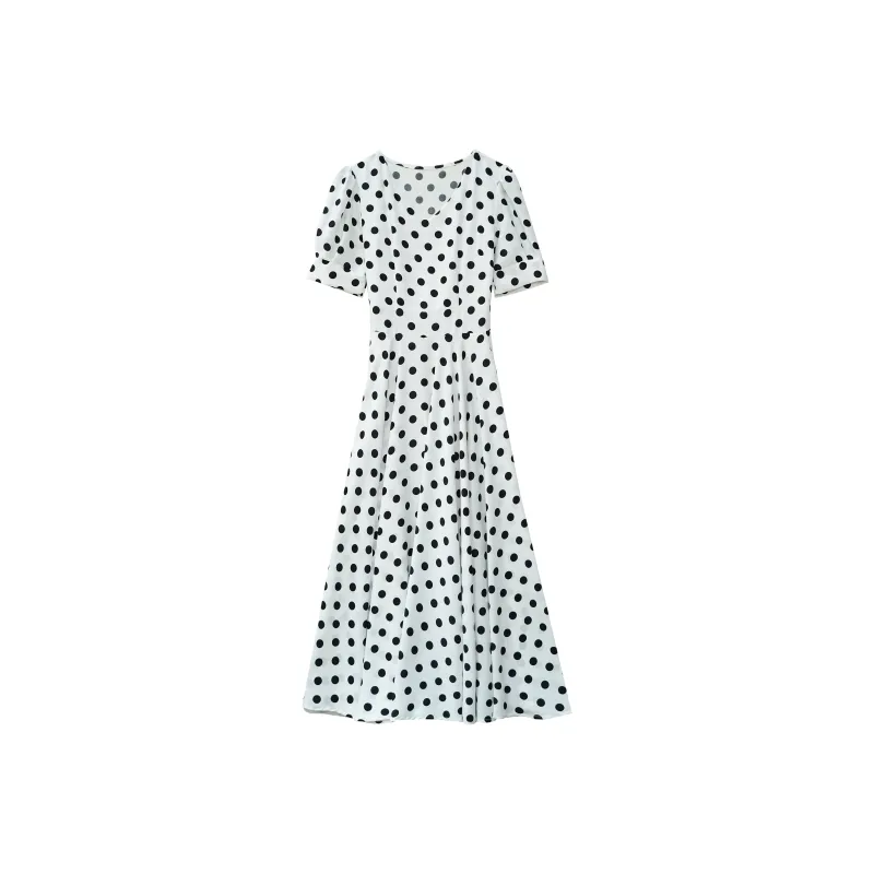 Ning Cai Yuer Short Sleeved Dress Women's-0