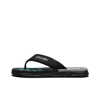 Dunnu Rubber Sole Slip Resistant Flip Flops Men's