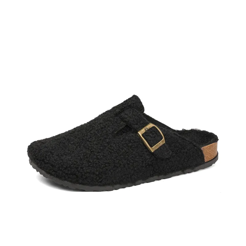 CHAOPAISHA Odor Resistant Slip Resistant Closed Toe Slippers Unisex-1