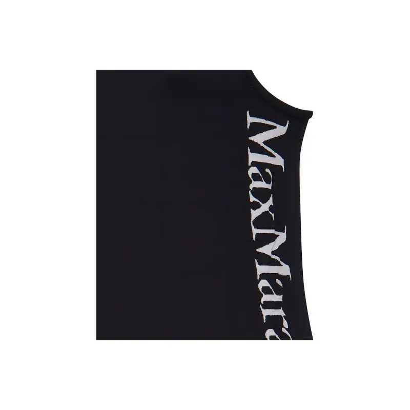 'S MAX MARA Fortuna Logo jacquard Tank Top-3