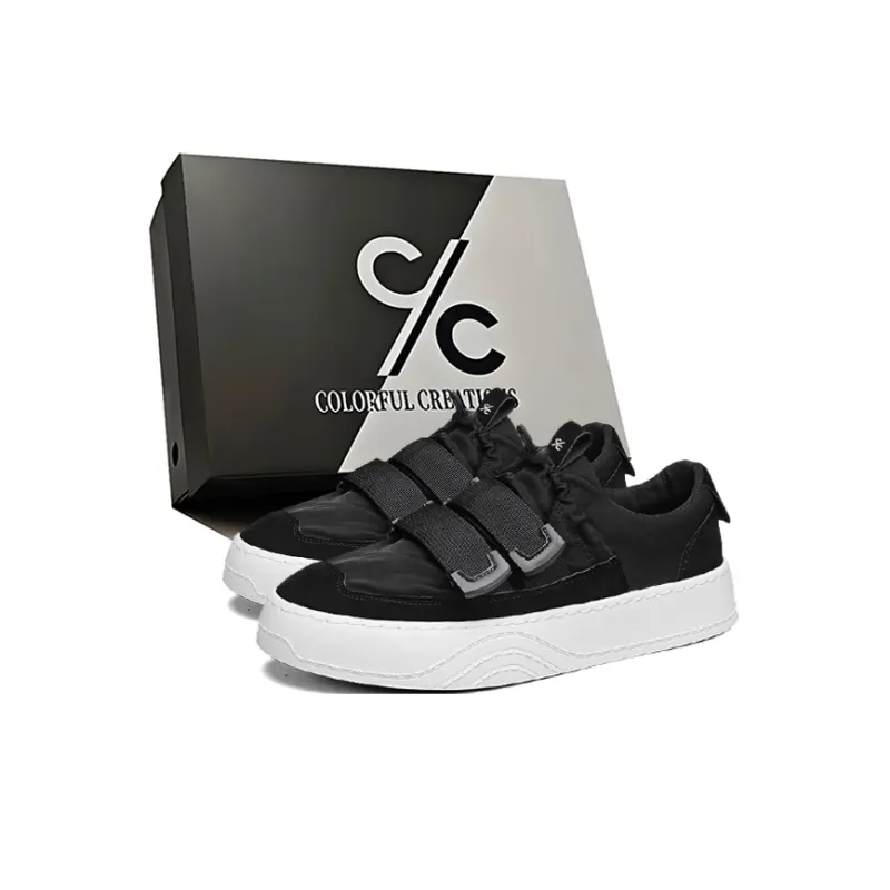 Colorful Creations Slip Resistant, Abrasion Resistant, Lightweight, Breathable Low Top Skateboard Shoes Men's Box-4