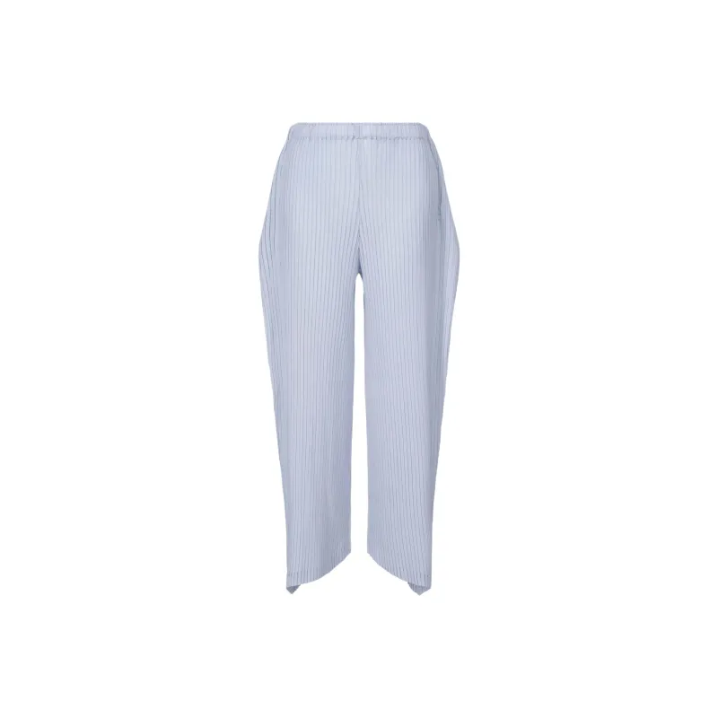 ISSEY MIYAKE Casual Pants Women's Black Nigella Blue-0