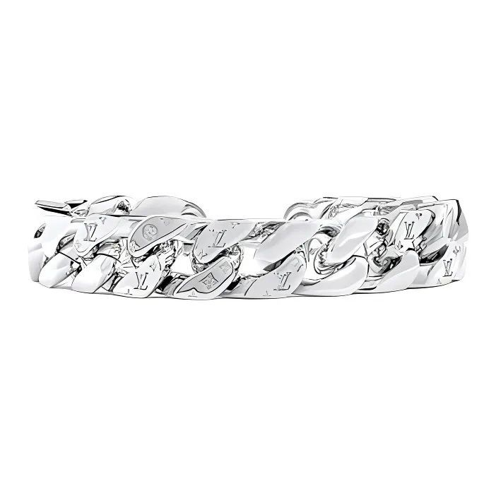 LOUIS VUITTON Bracelets Unisex Silver-1